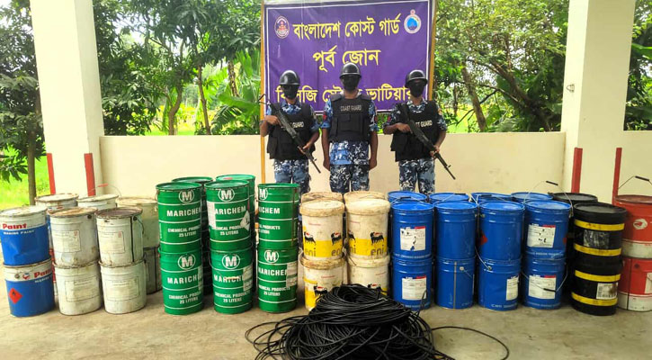 ভাটিয়ারীতে ১০ লাখ টাকার চোরাইপণ্য উদ্ধার 